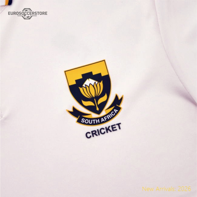 2026 South Africa CSA Cricket Matchday Test Shirt-Football Shirts Shop