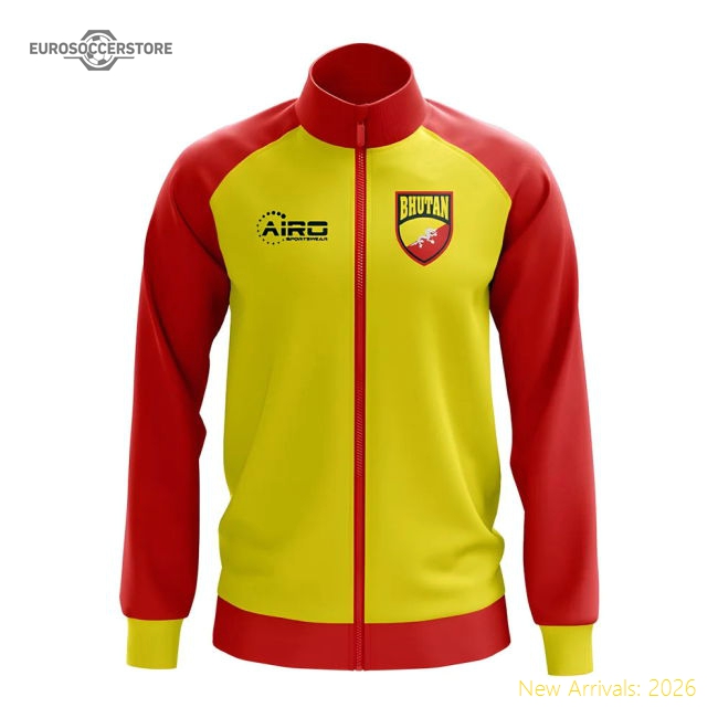 Bhutan Concept Football Track Jacket (Yellow)-Vantage Point Soccer