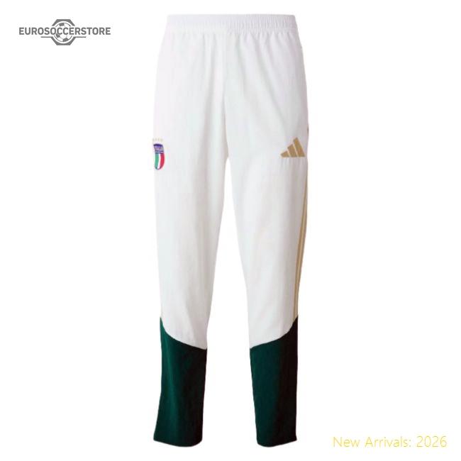 2026-2027 Italy Presentation Pants (White)-Vantage Point Soccer