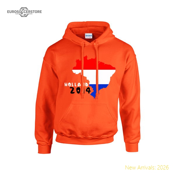Holland 2014 Country Flag Hoody (orange)-Football Jersey Hub
