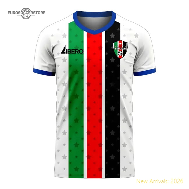 South Sudan 2025-2026 Home Concept Football Kit (Libero) - Womens-Football Shirts Shop