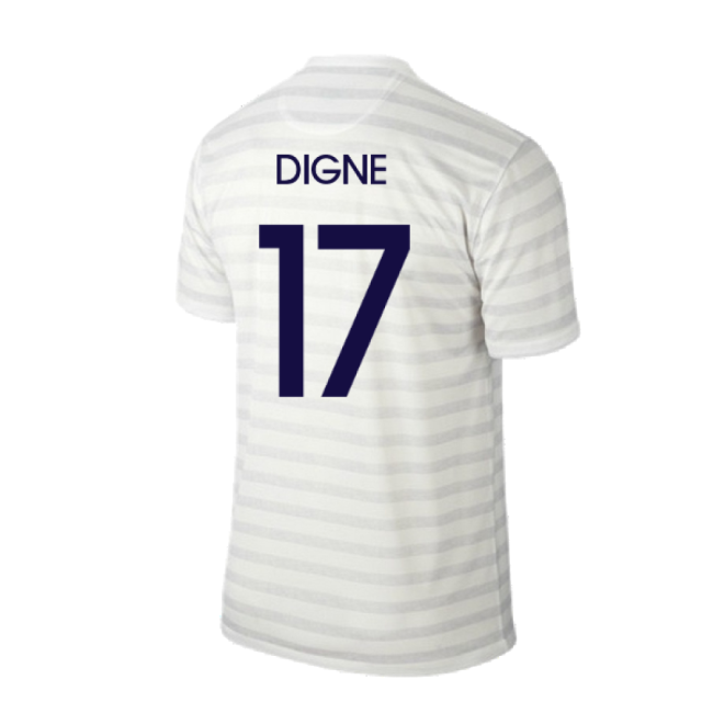 France 2014-15 Away Shirt ((Excellent) M) (Digne 17)-Vantage Point Soccer