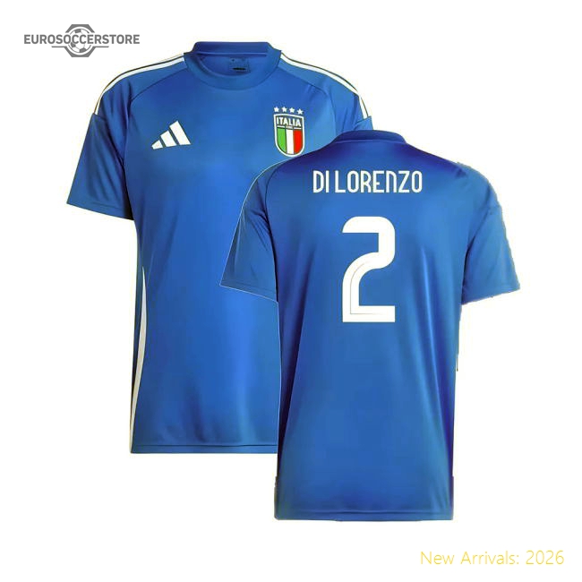 2024-2025 Italy Home Fan Jersey (DI LORENZO 2)-Vantage Point Soccer