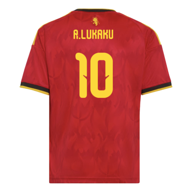 2026-2027 Belgium Home Shirt (Kids) (R.Lukaku 10)-Vantage Point Soccer