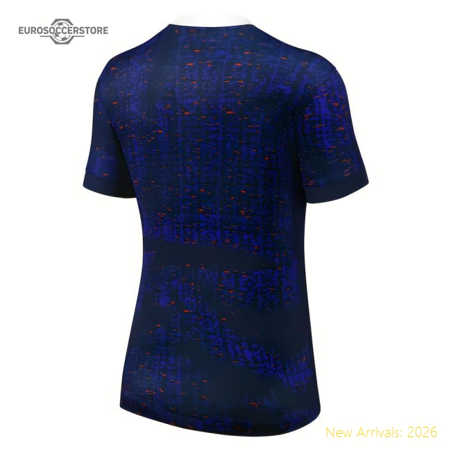 2025 France Womens Team Home Shirt (Unisex) - Ladies-Vantage Point Soccer