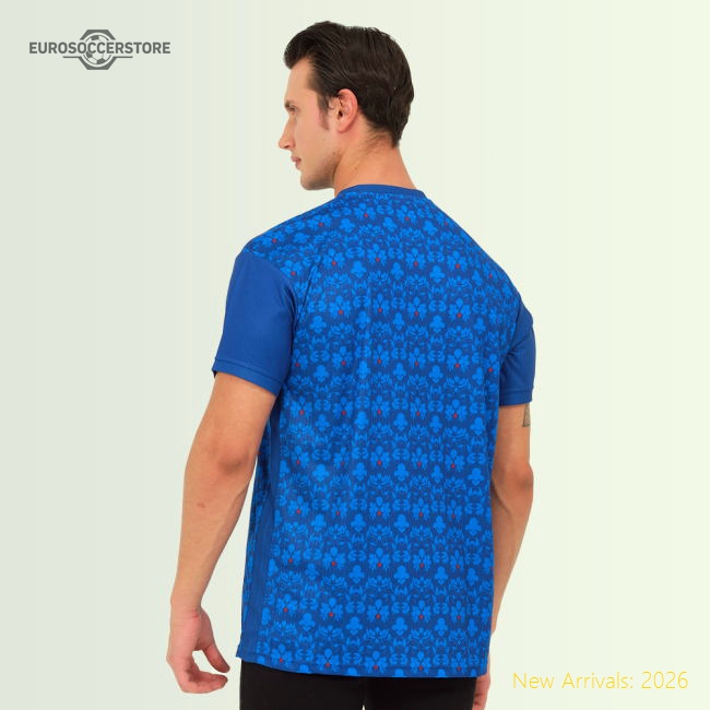 Italy Legacy Football Jersey Blue (Wolvate) Adult Short Sleeve-Vantage Point Soccer