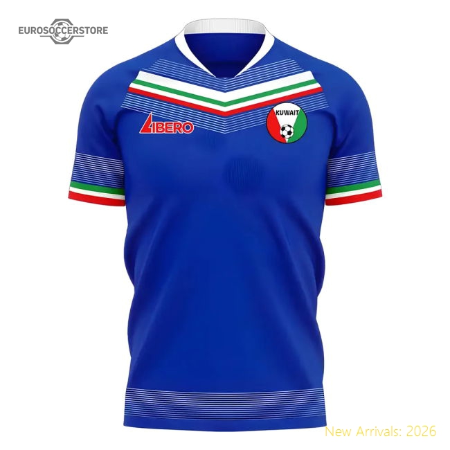 Kuwait 2025-2026 Home Concept Football Kit (Libero) - Baby-Vantage Point Soccer