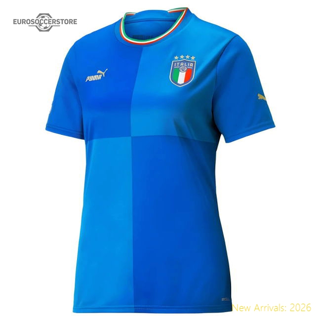 2022-2023 Italy Home Shirt (Ladies)-Vantage Point Soccer