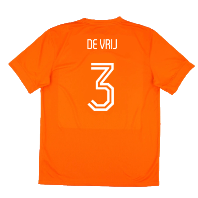 Holland 2014-15 Home Shirt (Good) (De Vrij 3)-Football Jersey Hub