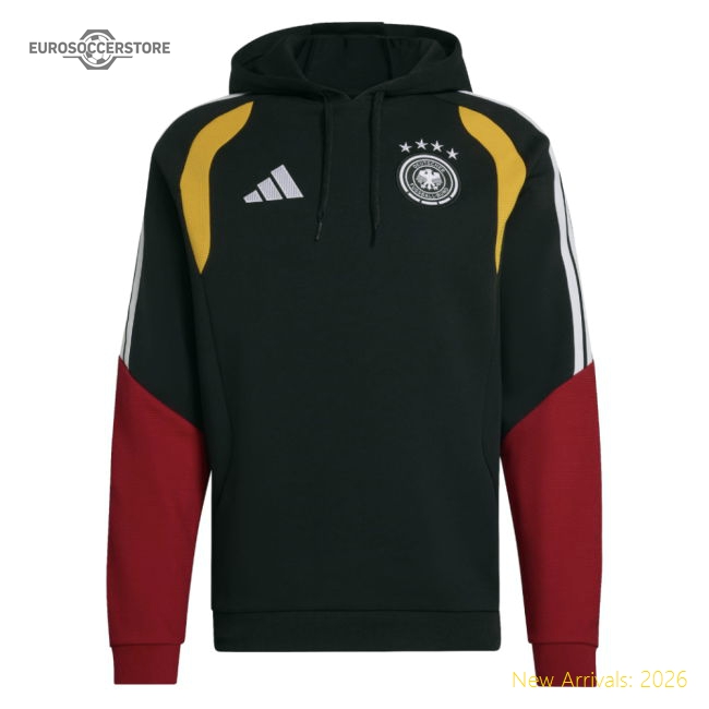 2026-2027 Germany Hooded Top (Black)-Vantage Point Soccer