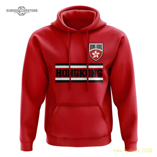 Hong Kong Core Football Country Hoody (Red)-Vantage Point Soccer