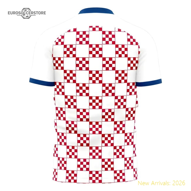 Croatia 2025-2026 Home Concept Football Kit (Libero) - Baby-Vantage Point Soccer