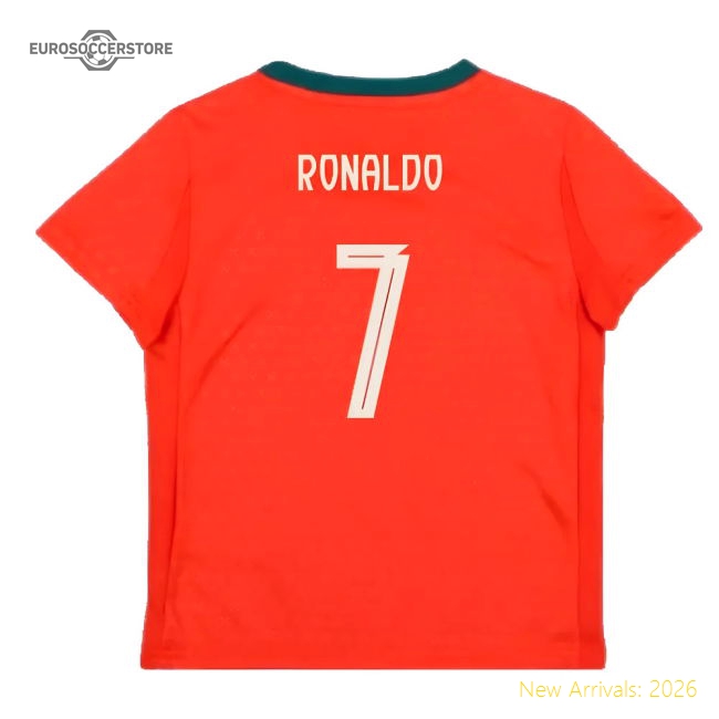 2025-2026 Portugal Home Mini Kit (Ronaldo 7)-Vantage Point Soccer