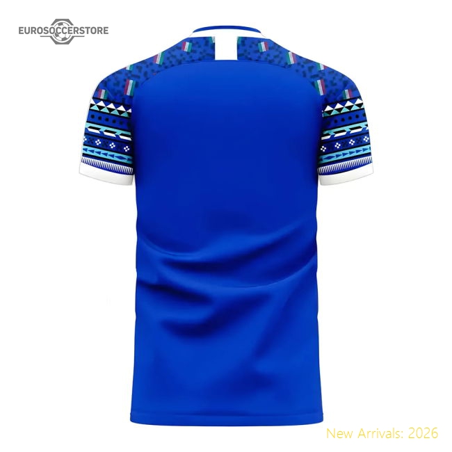 Italy 2025-2026 Home Concept Football Kit (Libero)-Vantage Point Soccer