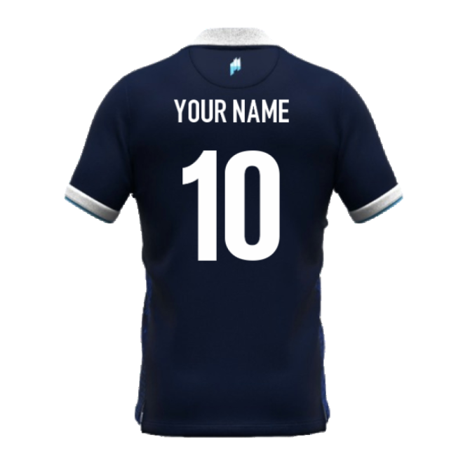 2024-2025 San Marino Away Shirt (Your Name)-Vantage Point Soccer