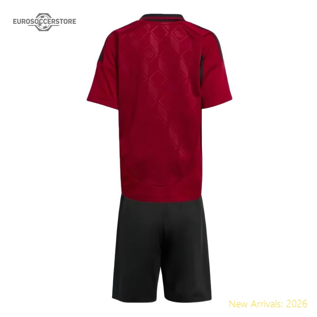 2024-2025 Belgium Home Mini Kit-Vantage Point Soccer