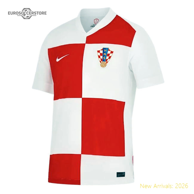 2024-2025 Croatia Home Shirt (Perisic 14)-Vantage Point Soccer