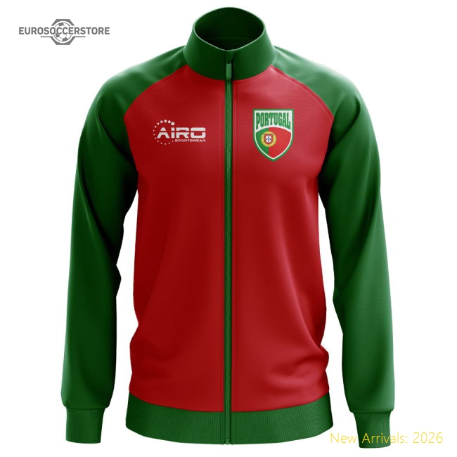 Portugal Concept Football Track Jacket (Red) - Kids-Vantage Point Soccer