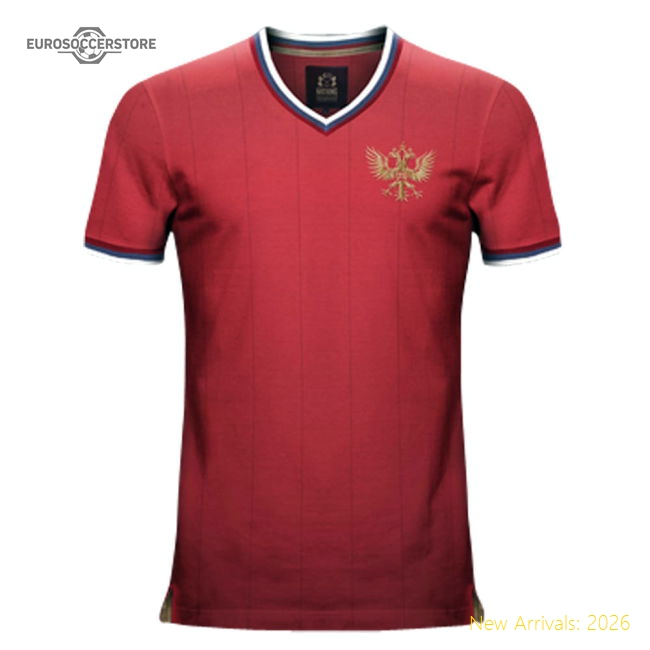 Vintage Russia Home Soccer Jersey-Vantage Point Soccer