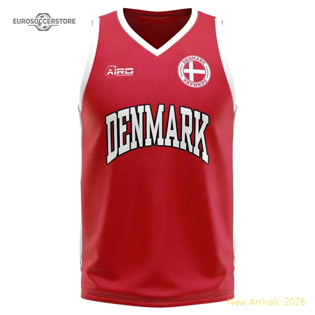 Denmark Home Concept Basketball Shirt - Baby-Vantage Point Soccer