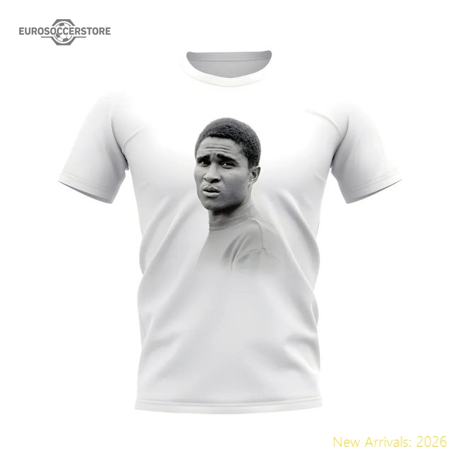 Eusebio Portugal Legend T-Shirt (White)-Vantage Point Soccer