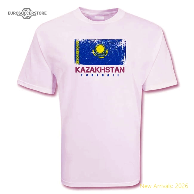 Kazakhstan Football T-shirt-Football Shirts Shop