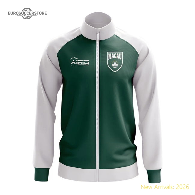Macau Concept Football Track Jacket (Green)-Vantage Point Soccer