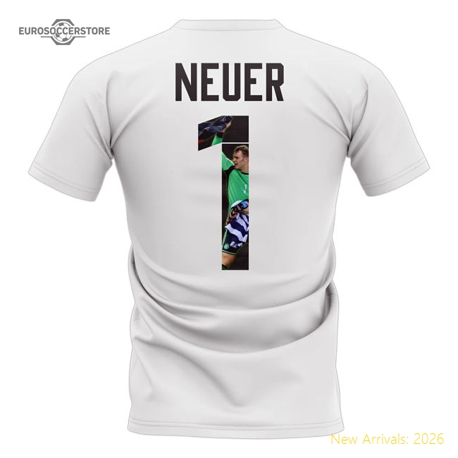 Danke Neuer Germany T-Shirt (White)-Vantage Point Soccer