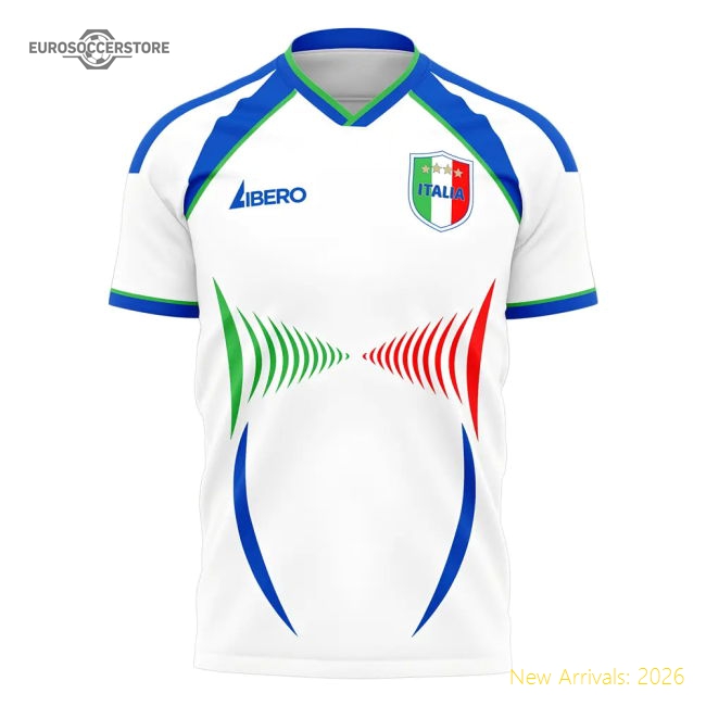 Italy 2006 Style Away Concept Shirt (Libero)-Vantage Point Soccer