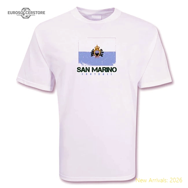 San Marino Football T-shirt-Vantage Point Soccer