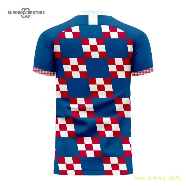 Croatia 2025-2026 Away Concept Football Kit (Libero) - Womens-Vantage Point Soccer