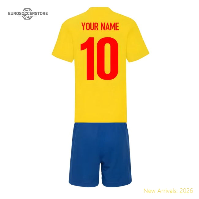 Personalised Romania Training Kit Package-Vantage Point Soccer