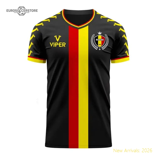 Belgium 2025-2026 Away Concept Football Kit (Viper)-Vantage Point Soccer