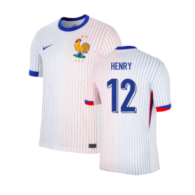 2024-2025 France Away Shirt (Henry 12)-Vantage Point Soccer