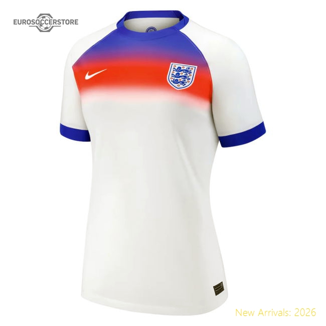 2025 England Womens Team Home Shirt (Ladies) (BRONZE 2)-Vantage Point Soccer