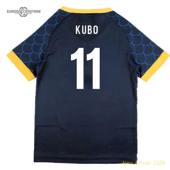 Japan 2025-2026 Third Concept Football Kit (Libero) (KUBO 11)-Vantage Point Soccer