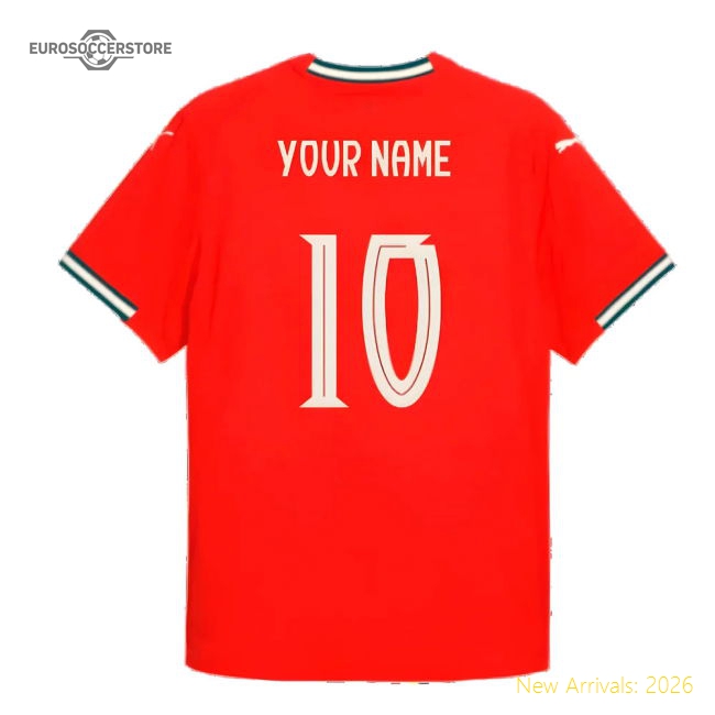 2025-2026 Portugal Home Shirt (Your Name)-Vantage Point Soccer