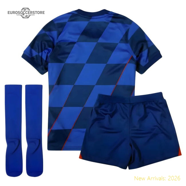 2024-2025 Croatia Away Mini Kit-Vantage Point Soccer
