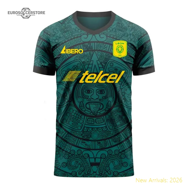 Club Leon 2025-2026 Home Concept Football Kit (Libero)-Football Shirts Shop