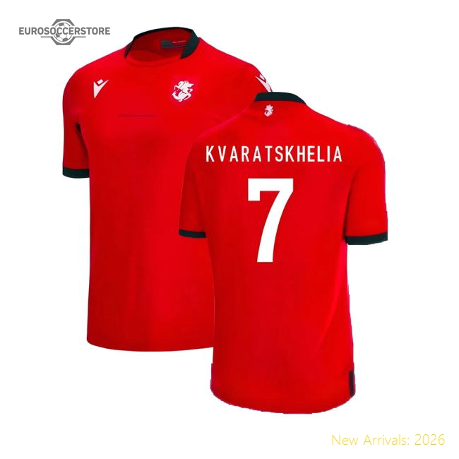 2023-2024 Georgia Third Shirt (KVARATSKHELIA 7)-Vantage Point Soccer