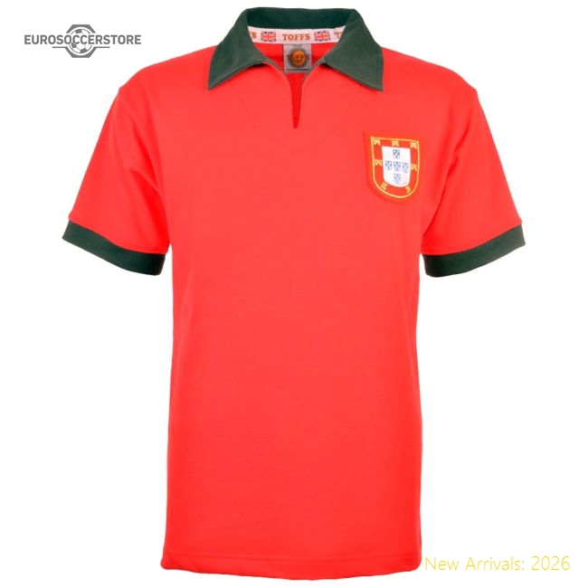 Portugal 1960s Retro Football Shirt-Vantage Point Soccer