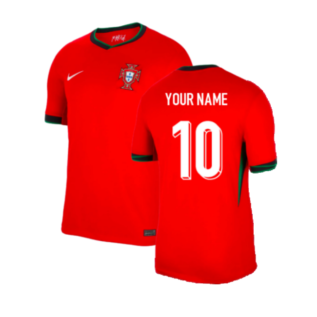 2024-2025 Portugal Home Shirt (Your Name)-Vantage Point Soccer