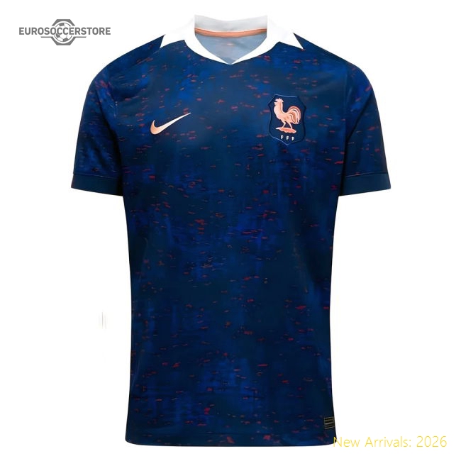 2025 France Womens Team Home Shirt (Kids)-ly44