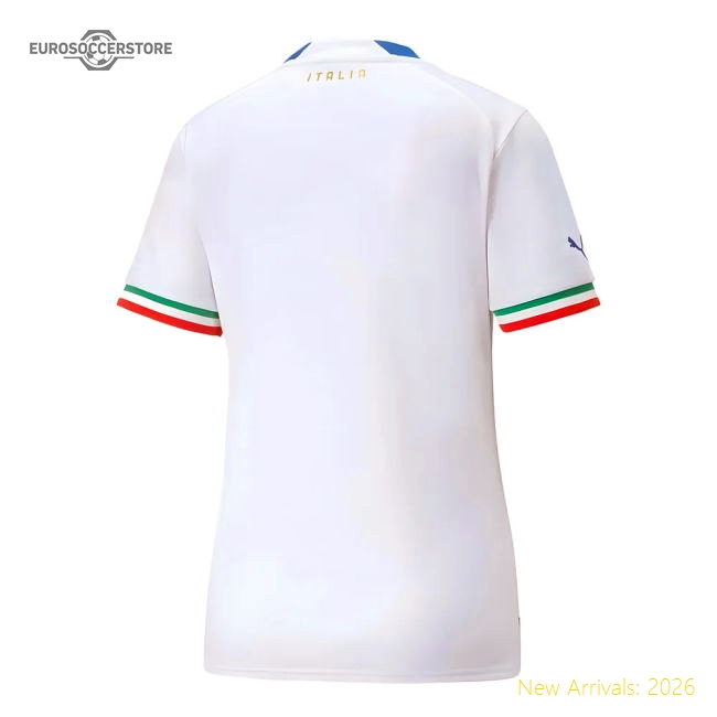 2022-2023 Italy Away Shirt (Ladies)-Vantage Point Soccer