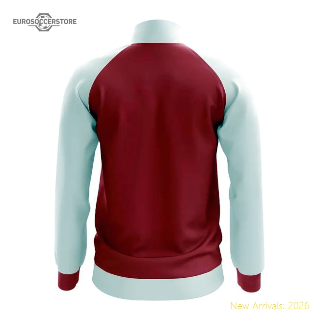 Singapore Concept Football Track Jacket (Red)-The Soccer Shirt Hub