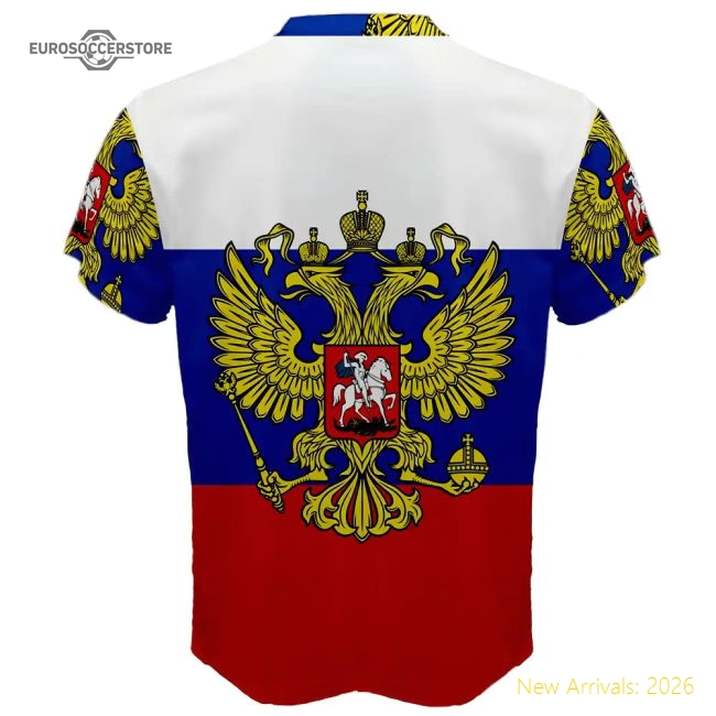 Russian Federation Coat of Arms Sublimated Sports Jersey-Vantage Point Soccer