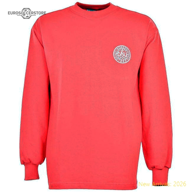 Denmark 1960s Retro Football Shirt-Vantage Point Soccer