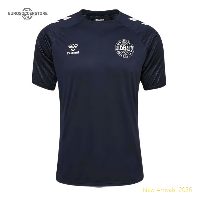 2024-2025 Denmark Training Jersey (Marine) (Eriksen 10)-Vantage Point Soccer