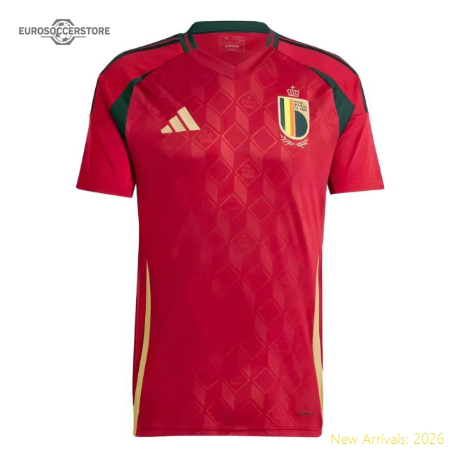 2024-2025 Belgium Home Fan Shirt (Kids) (Your Name)-Vantage Point Soccer