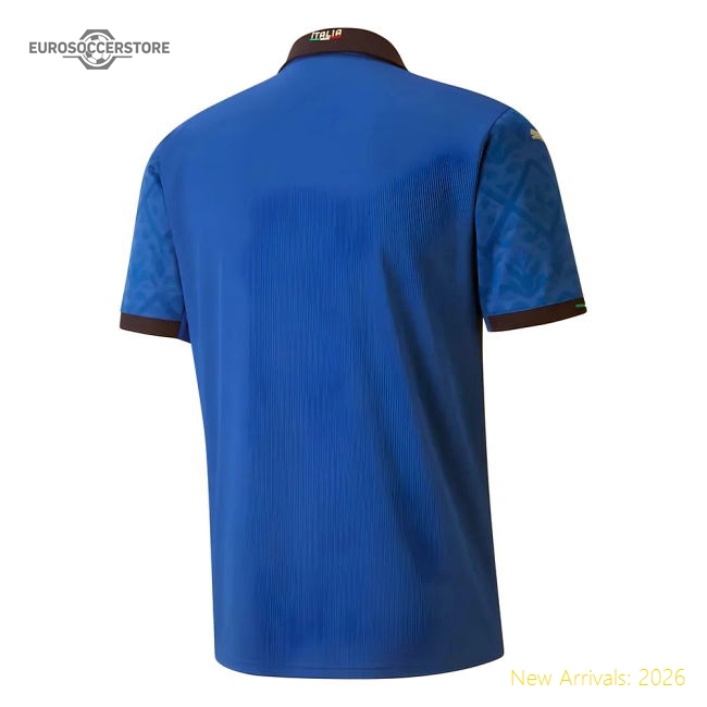 2020-2021 Italy Home Puma Football Shirt-Vantage Point Soccer